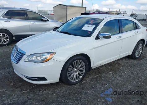 2012 Chrysler 200 Limited from USA, damaged, VIN 1C3CCBCGXCN123860